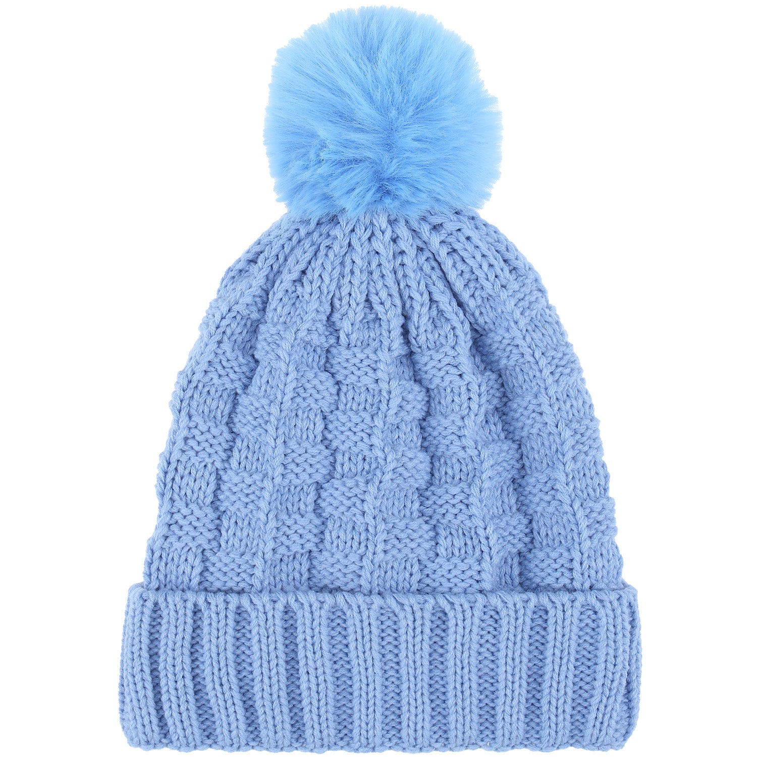 JH664 - One Dozen Knit Hat with PomPom