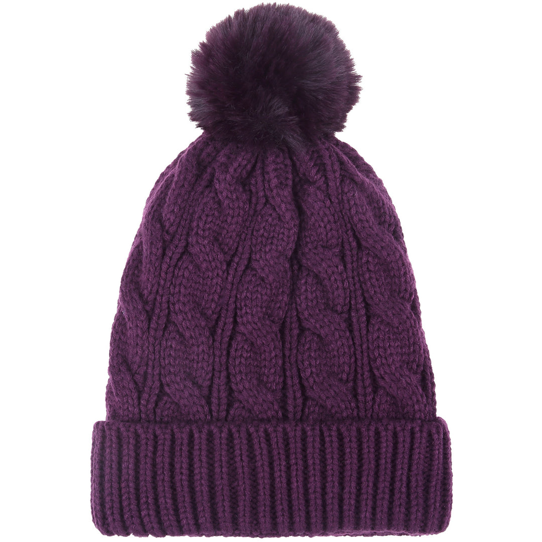 JH665 - One Dozen Knit Hat with PomPom