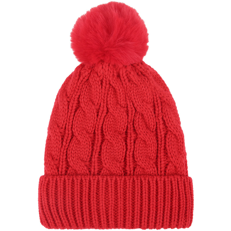 JH665 - One Dozen Knit Hat with PomPom