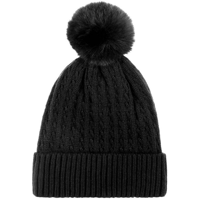 JH666 - One Dozen Knit Hat with PomPom