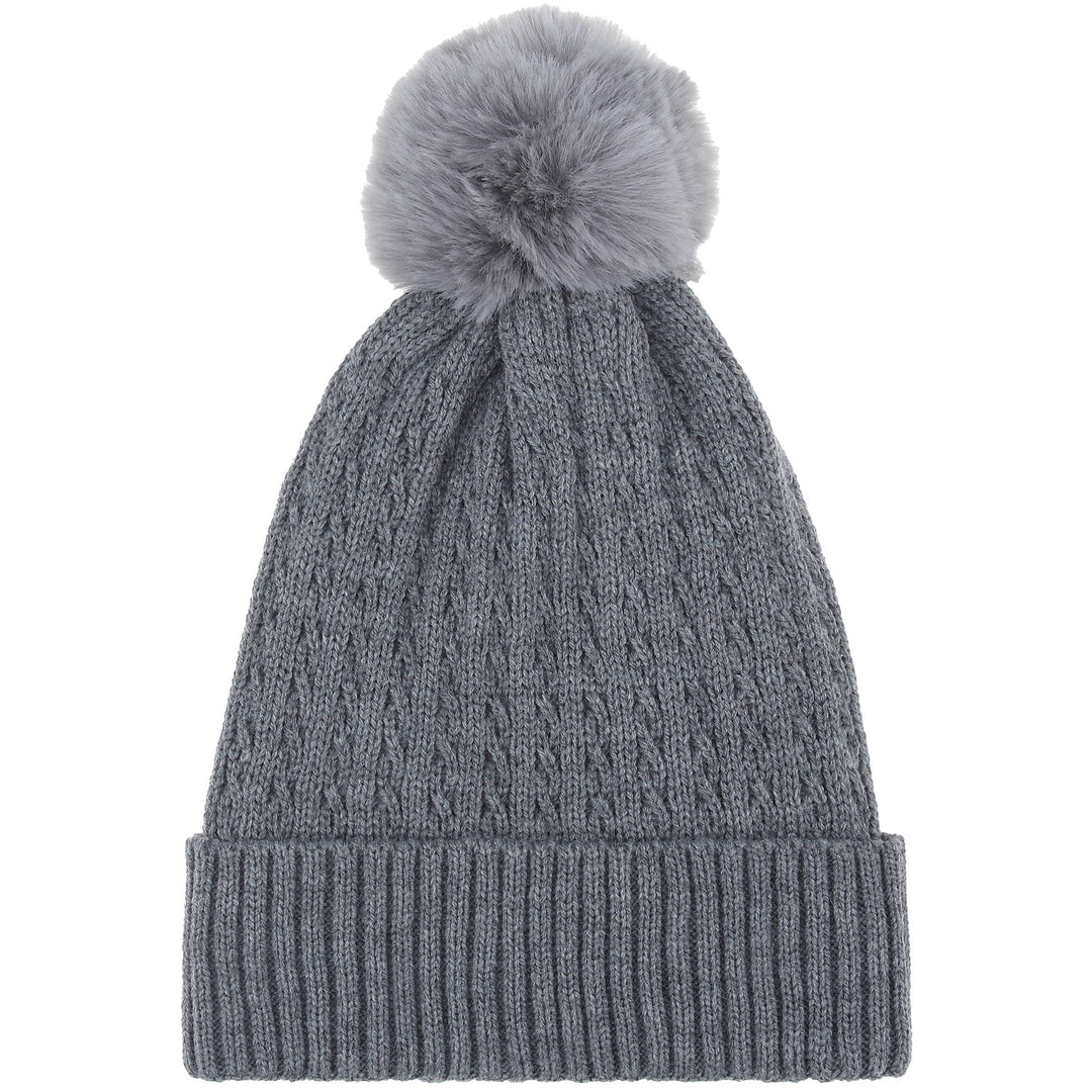 JH666 - One Dozen Knit Hat with PomPom