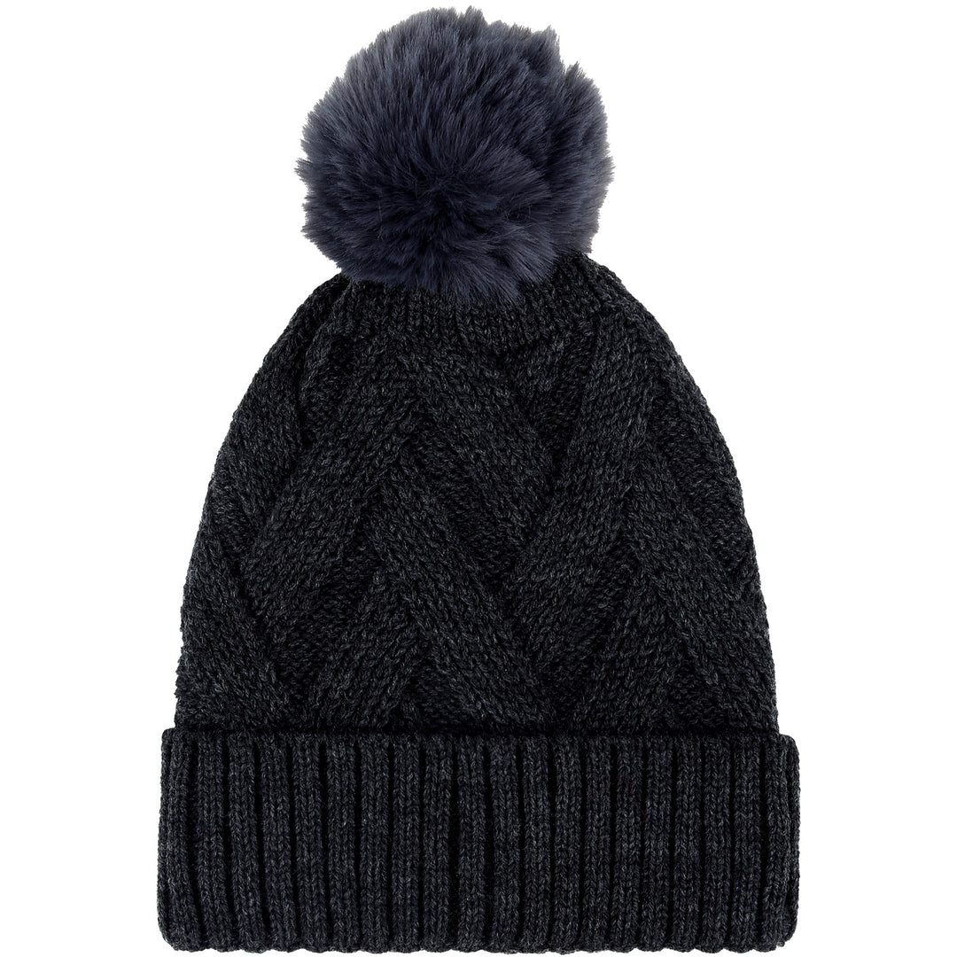 JH667 - One Dozen Knit Hat with PomPom