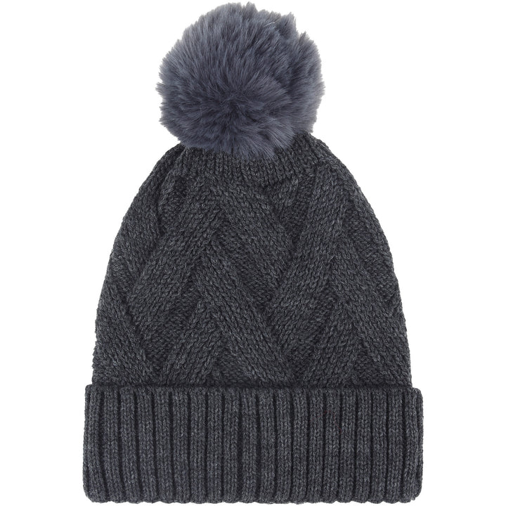 JH667 - One Dozen Knit Hat with PomPom