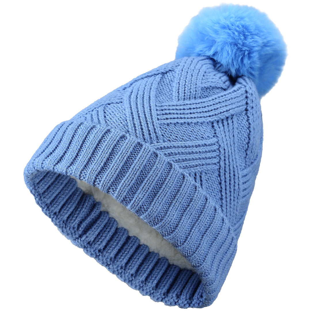 JH667 - One Dozen Knit Hat with PomPom