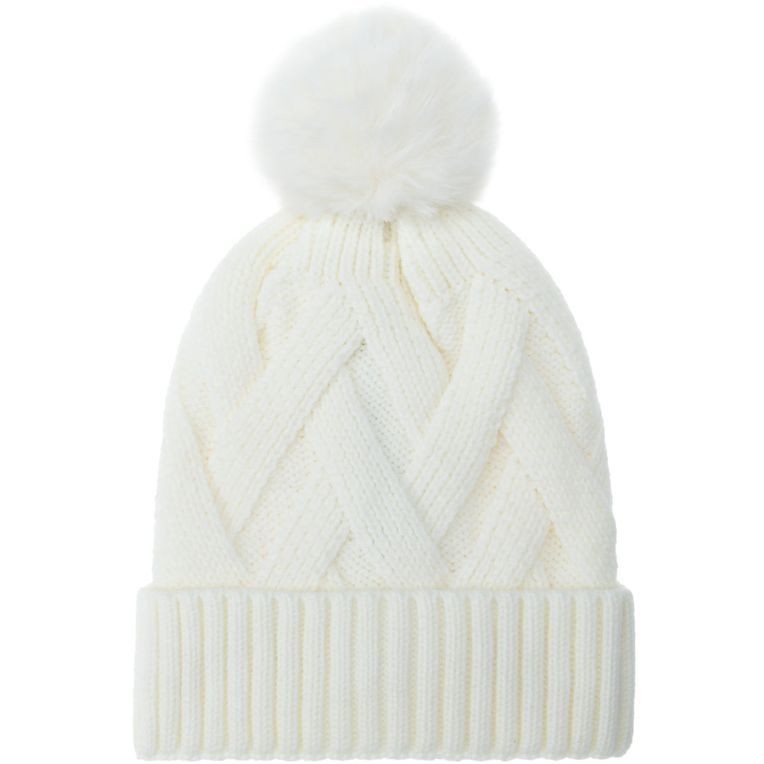 JH667 - One Dozen Knit Hat with PomPom