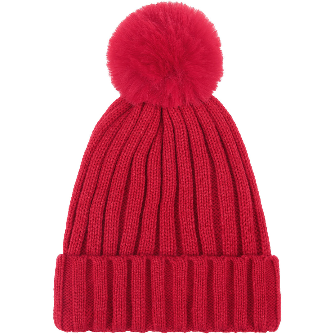 JH668 - One Dozen Knit Hat with PomPom