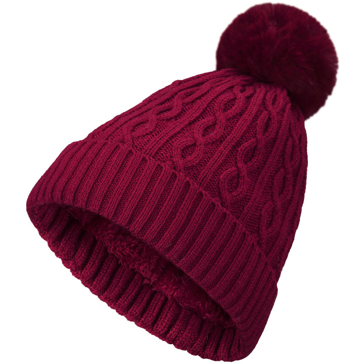 JH669 - One Dozen Knit Hat with PomPom