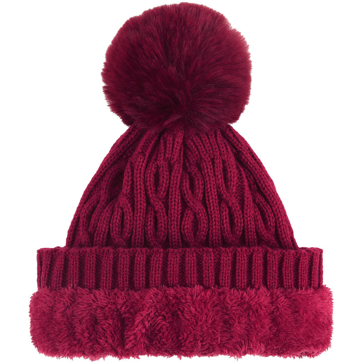 JH669 - One Dozen Knit Hat with PomPom