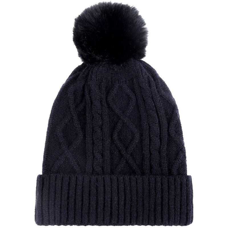 JH670 - One Dozen Knit Hat with PomPom