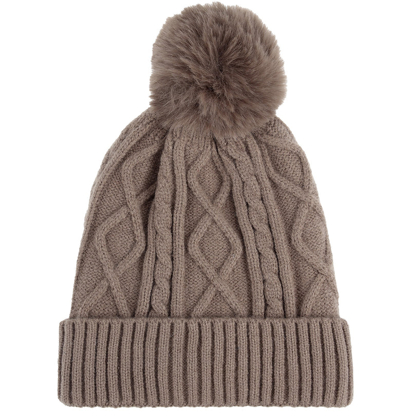 JH670 - One Dozen Knit Hat with PomPom