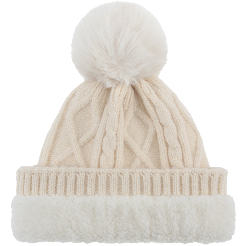 JH670 - One Dozen Knit Hat with PomPom