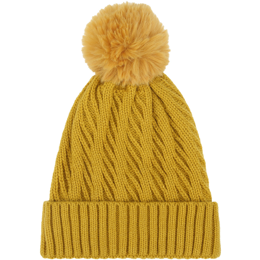 JH672 - One Dozen Knit Hat with PomPom