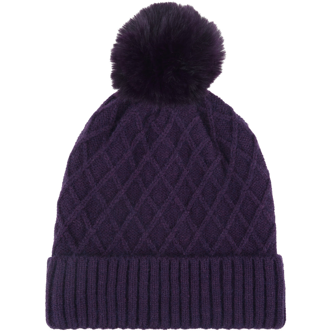 JH673 - One Dozen Knit Hat with PomPom