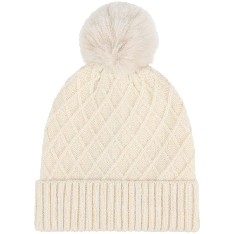 JH673 - One Dozen Knit Hat with PomPom