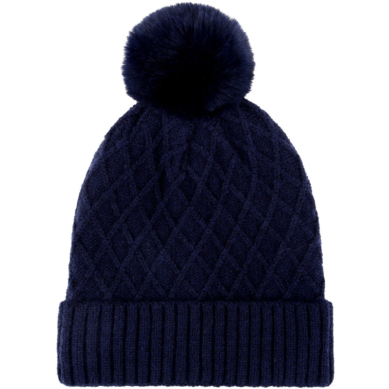 JH673 - One Dozen Knit Hat with PomPom