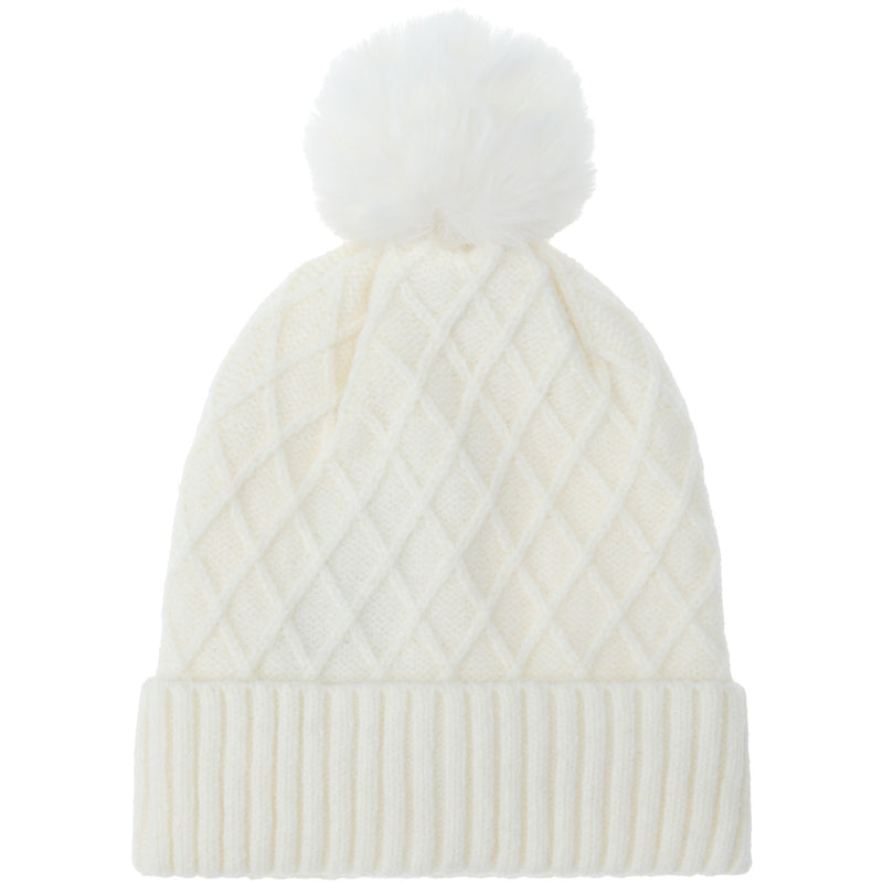 JH673 - One Dozen Knit Hat with PomPom