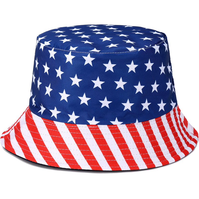 JH889_AMERICAN FLAG - One Piece Hats