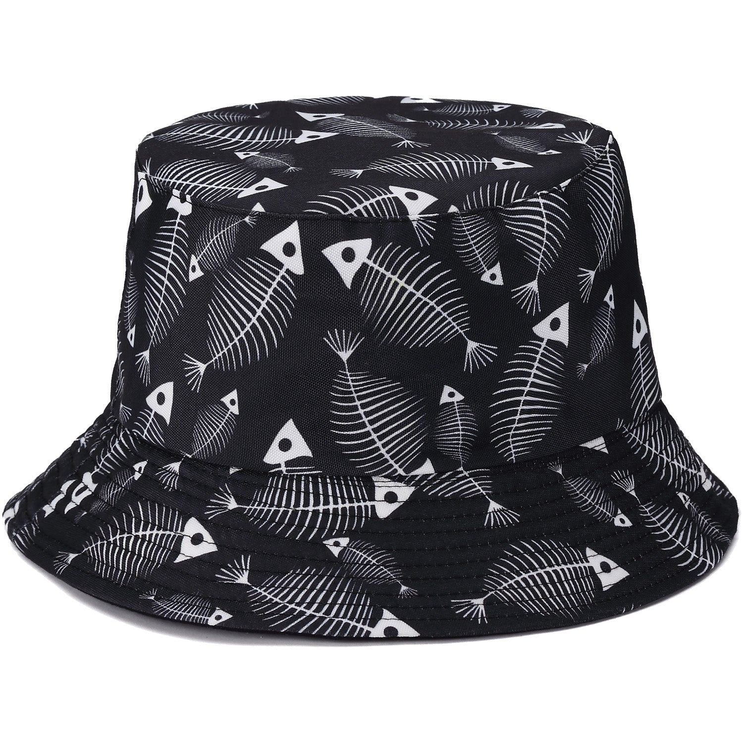 JH890_BLACK - One Piece Hats