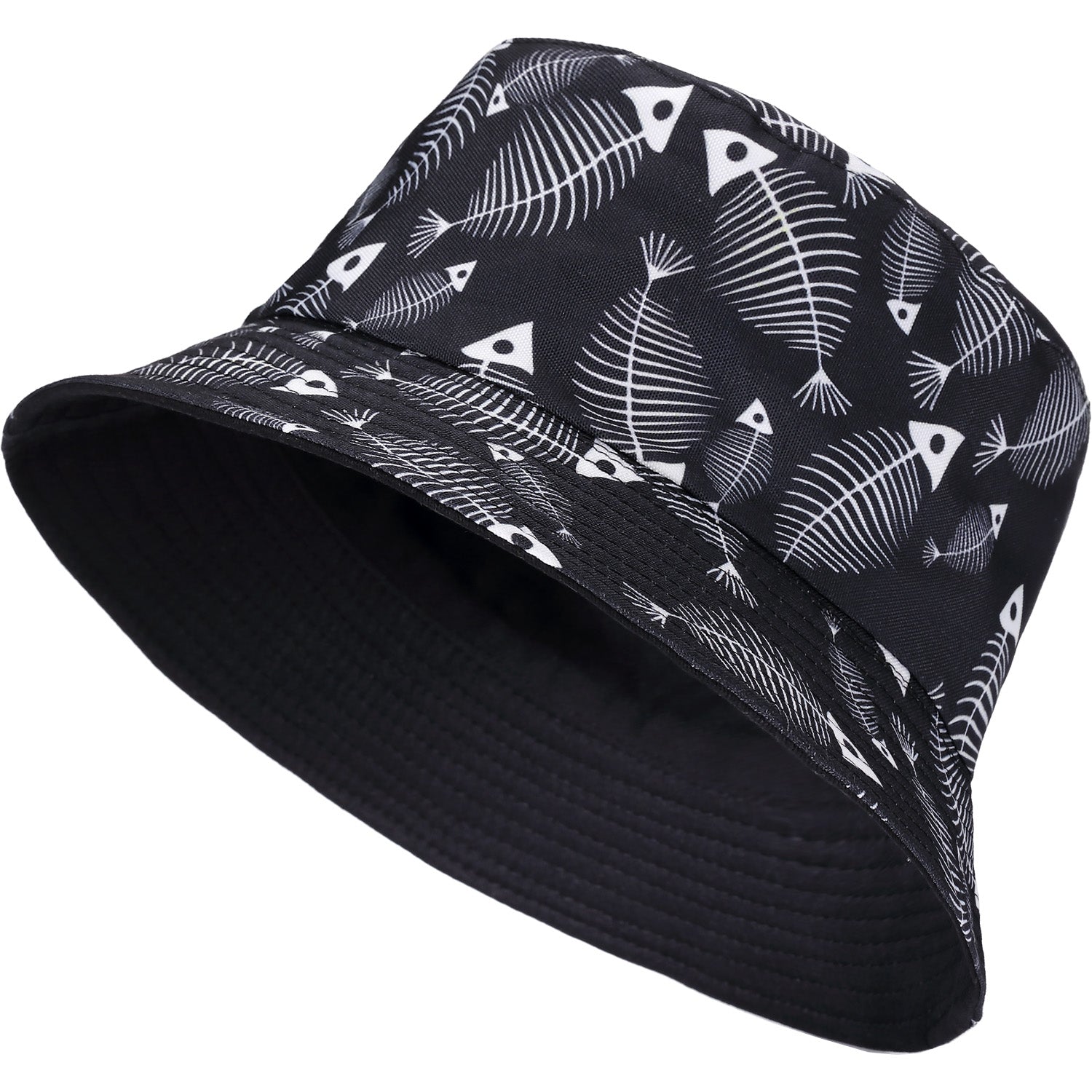 JH890_BLACK - One Piece Hats