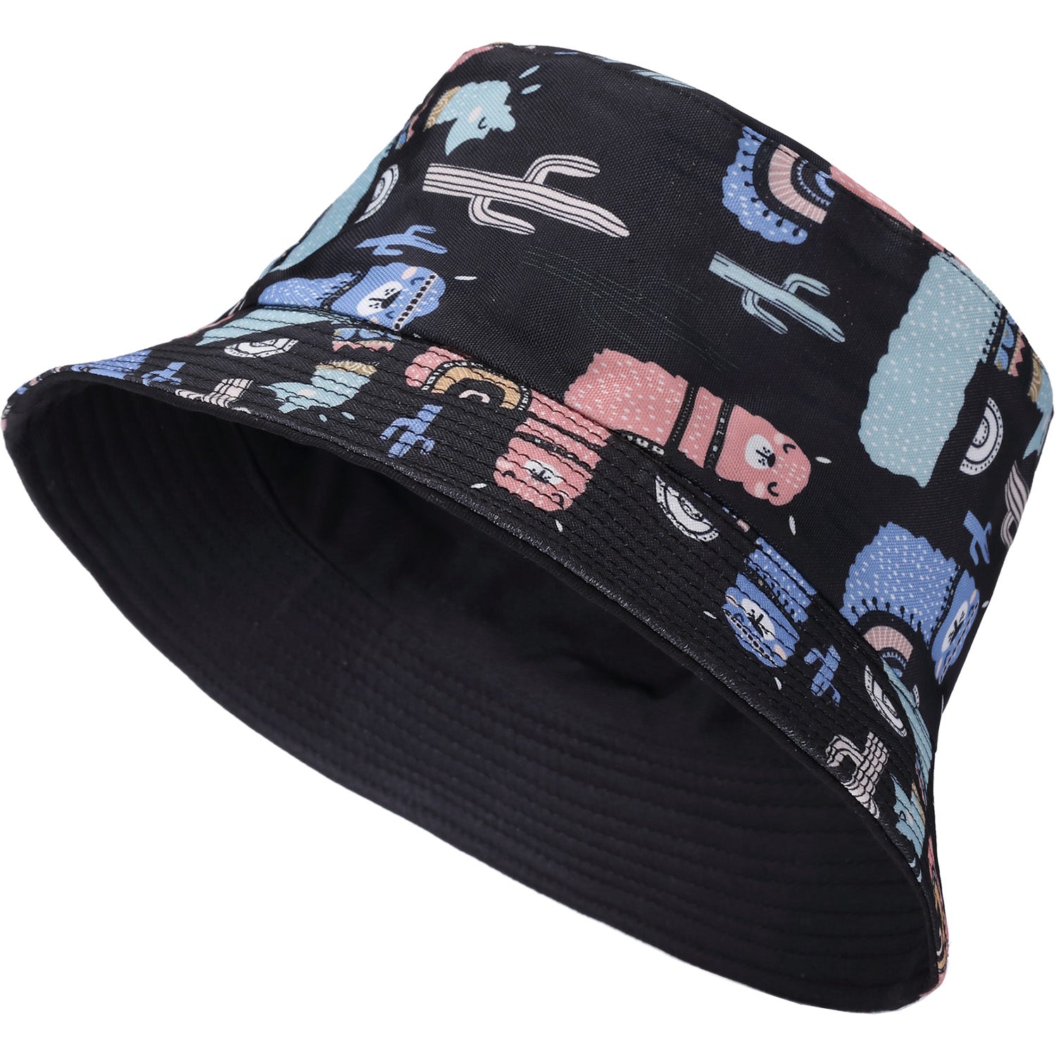 JH896_BLACK - One Piece Hats