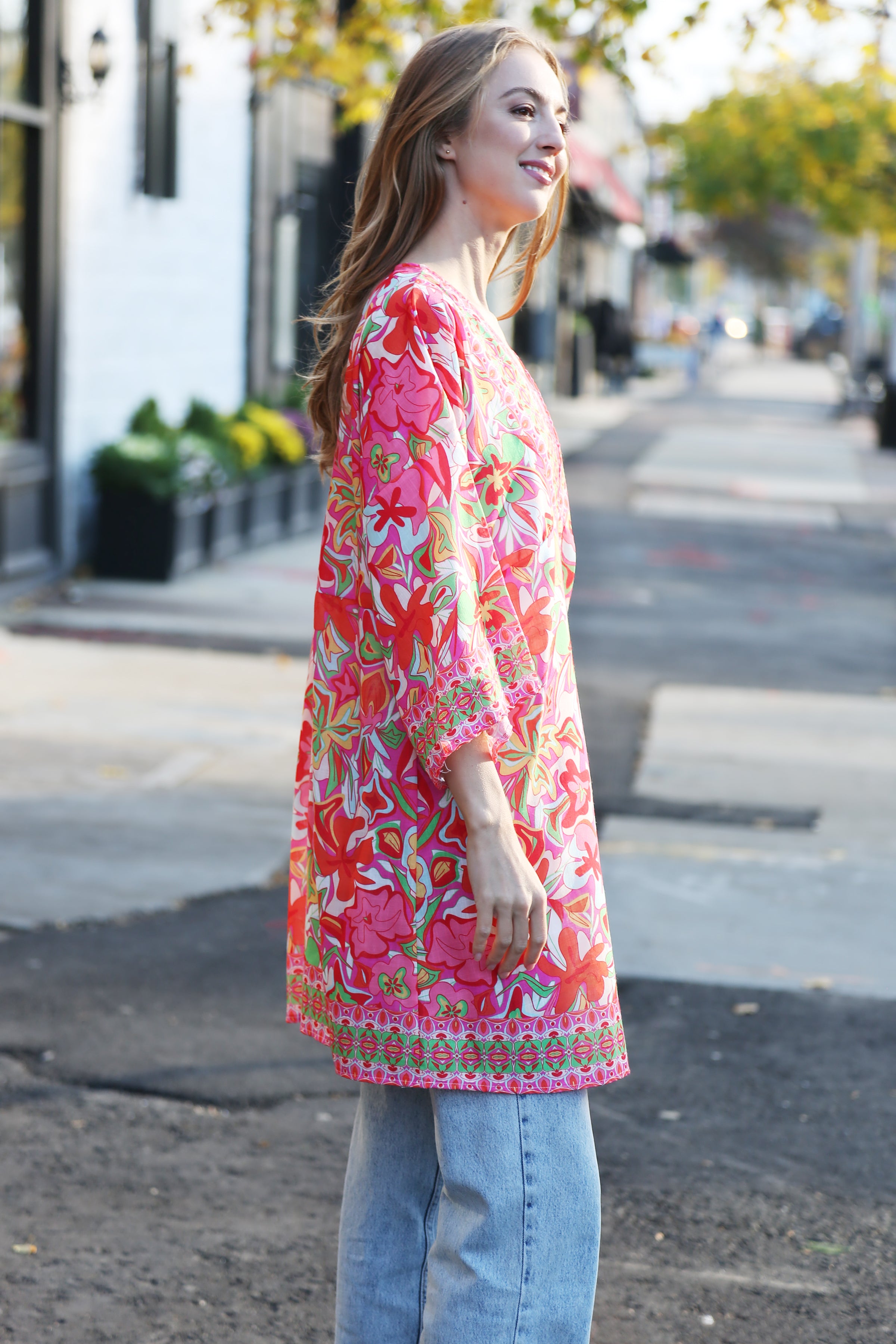 JP5108 - ONE Piece Floral COLOR LONG COVER-UP Dress