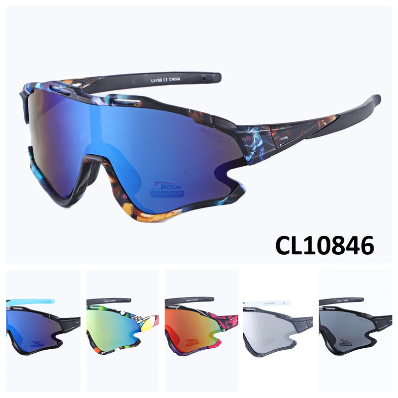 CL10846- One Dozen Sport Sunglasses