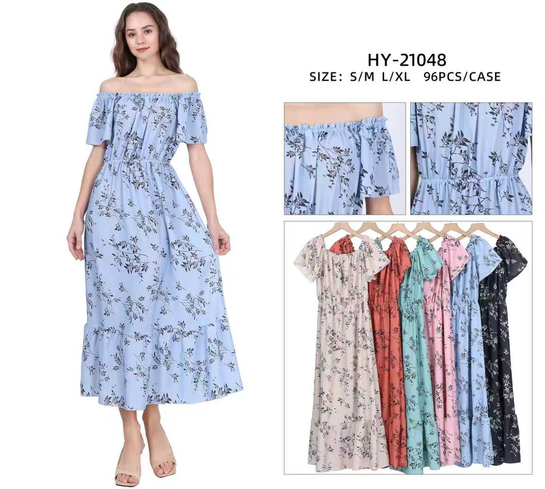 HY21048 - One Dozen Dress Mix Colors &amp; Mix Sizes