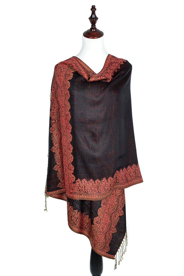 003_1 - One Piece Printed Pashmina Shawl Scarf