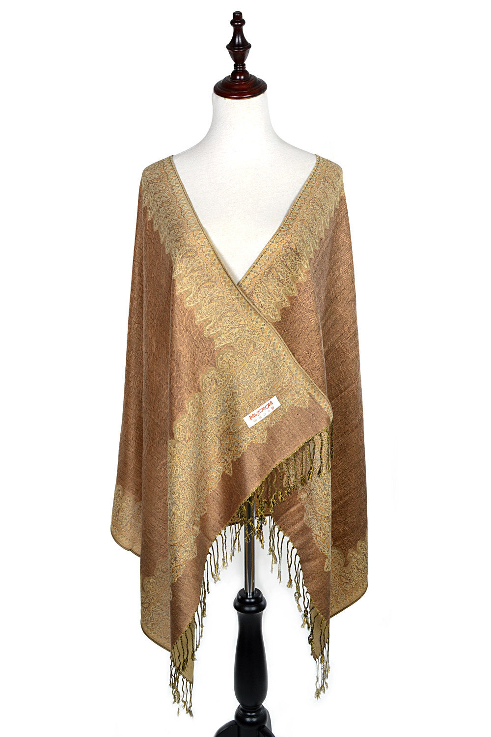 003_12 - One Piece Printed Pashmina Shawl Scarf