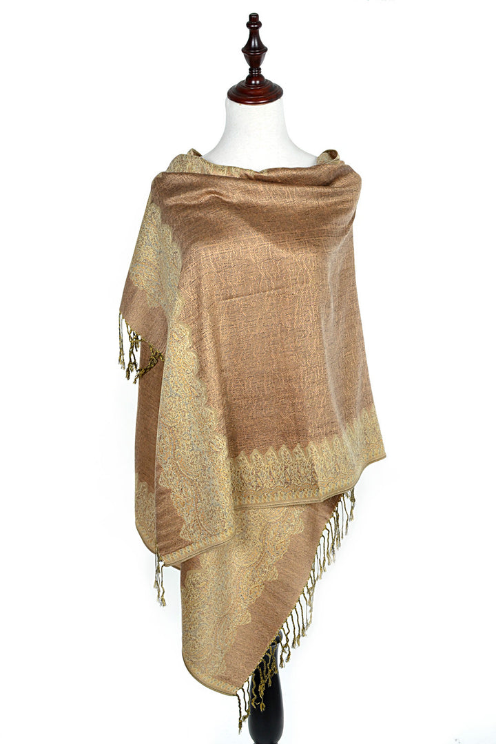 003_12 - One Piece Printed Pashmina Shawl Scarf