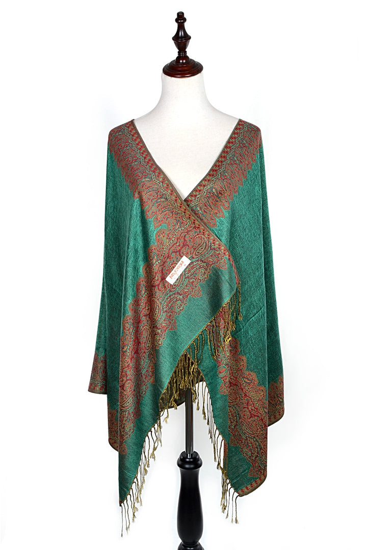 003_14 - One Piece Printed Pashmina Shawl Scarf