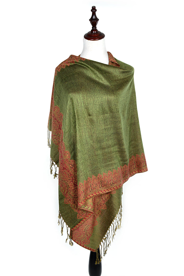003_18 - One Piece Printed Pashmina Shawl Scarf