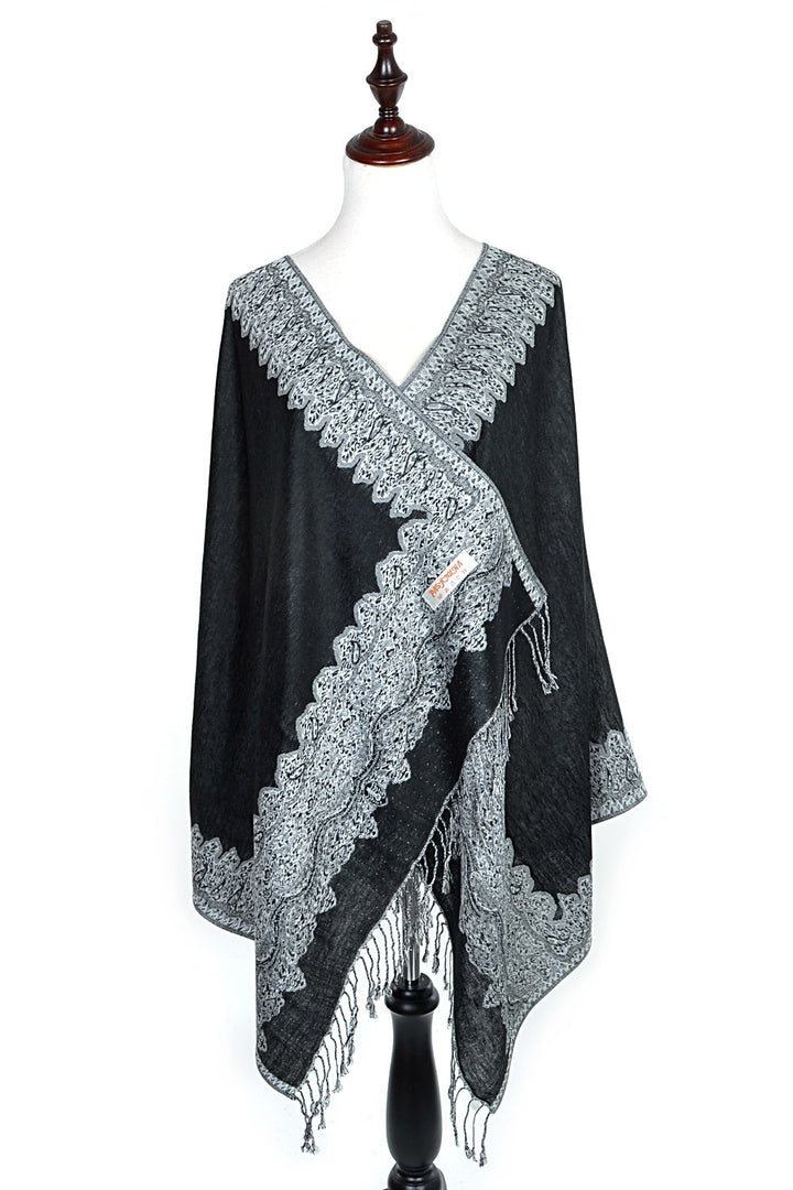 003_22 - One Piece Printed Pashmina Shawl Scarf