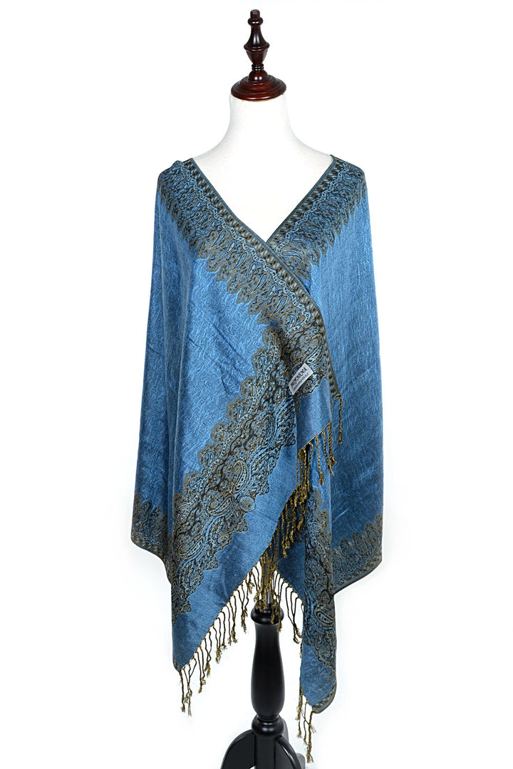 003_24 - One Piece Printed Pashmina Shawl Scarf