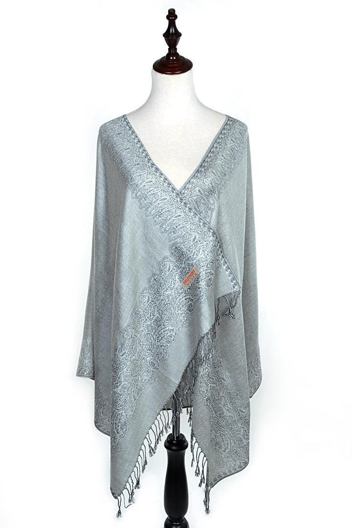 003_26 - One Piece Printed Pashmina Shawl Scarf