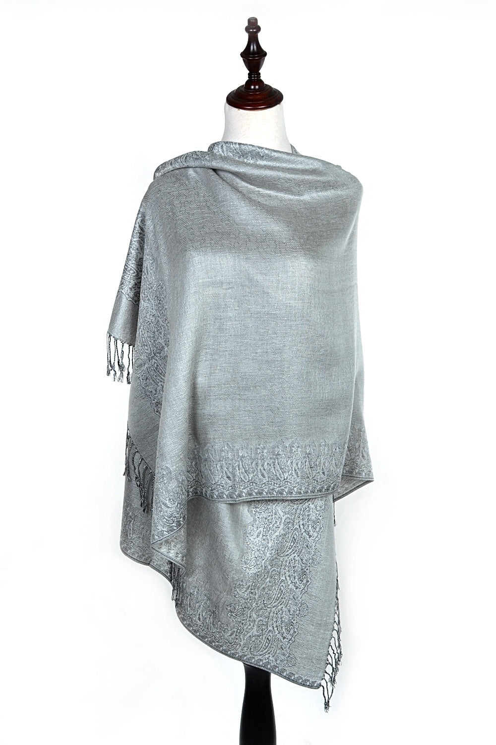 003_26 - One Piece Printed Pashmina Shawl Scarf