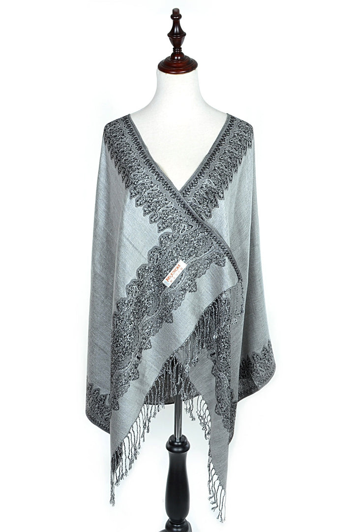 003_27 - One Piece Printed Pashmina Shawl Scarf