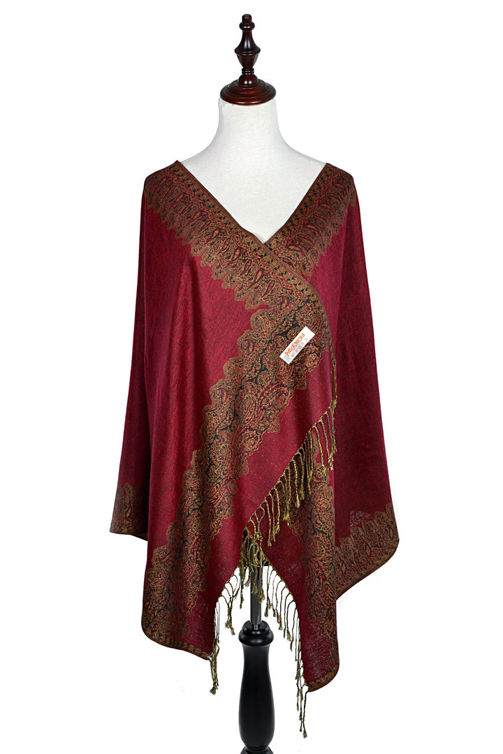 003_3 - One Piece Printed Pashmina Shawl Scarf