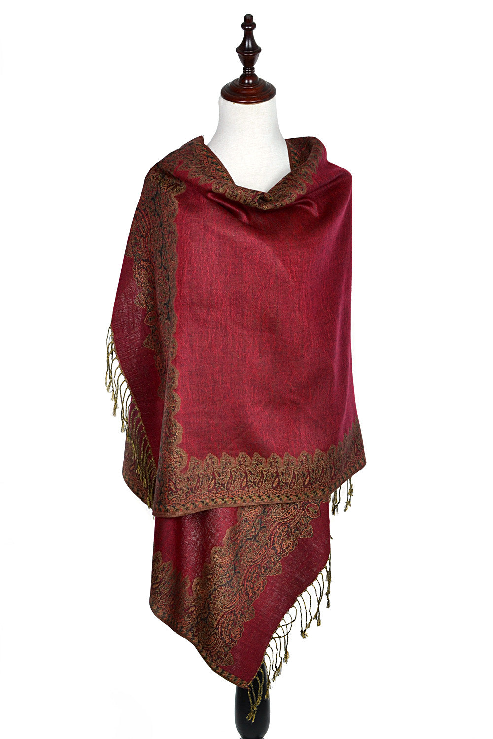 003_3 - One Piece Printed Pashmina Shawl Scarf