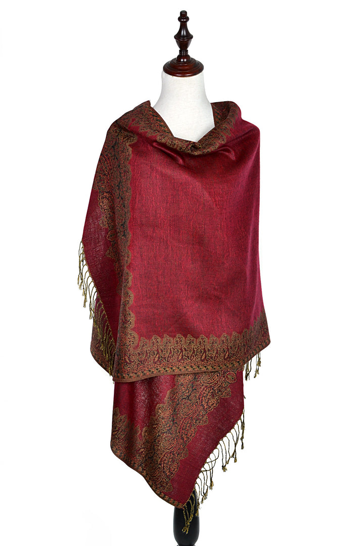 003_3 - One Piece Printed Pashmina Shawl Scarf