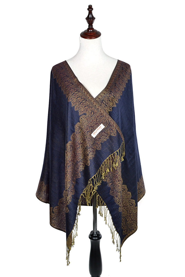 003_4 - One Piece Printed Pashmina Shawl Scarf