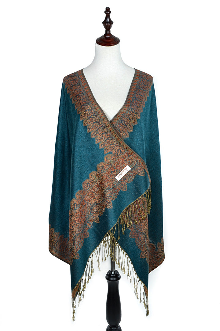 003_5 - One Piece Printed Pashmina Shawl Scarf