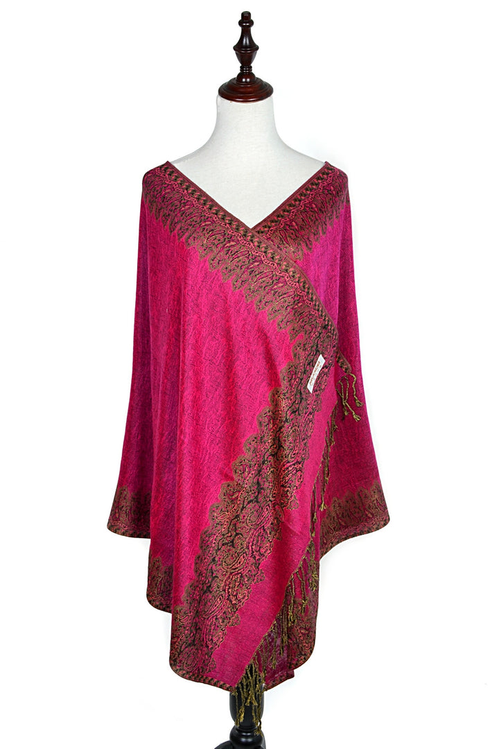 003_6 - One Piece Printed Pashmina Shawl Scarf