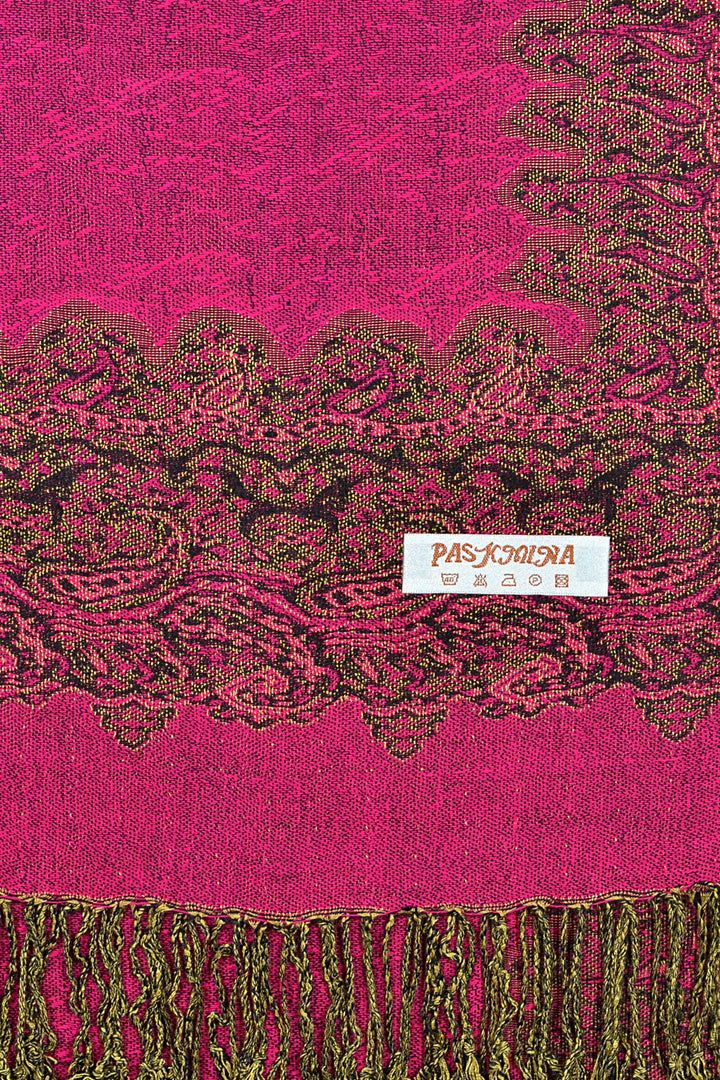 003_6 - One Piece Printed Pashmina Shawl Scarf