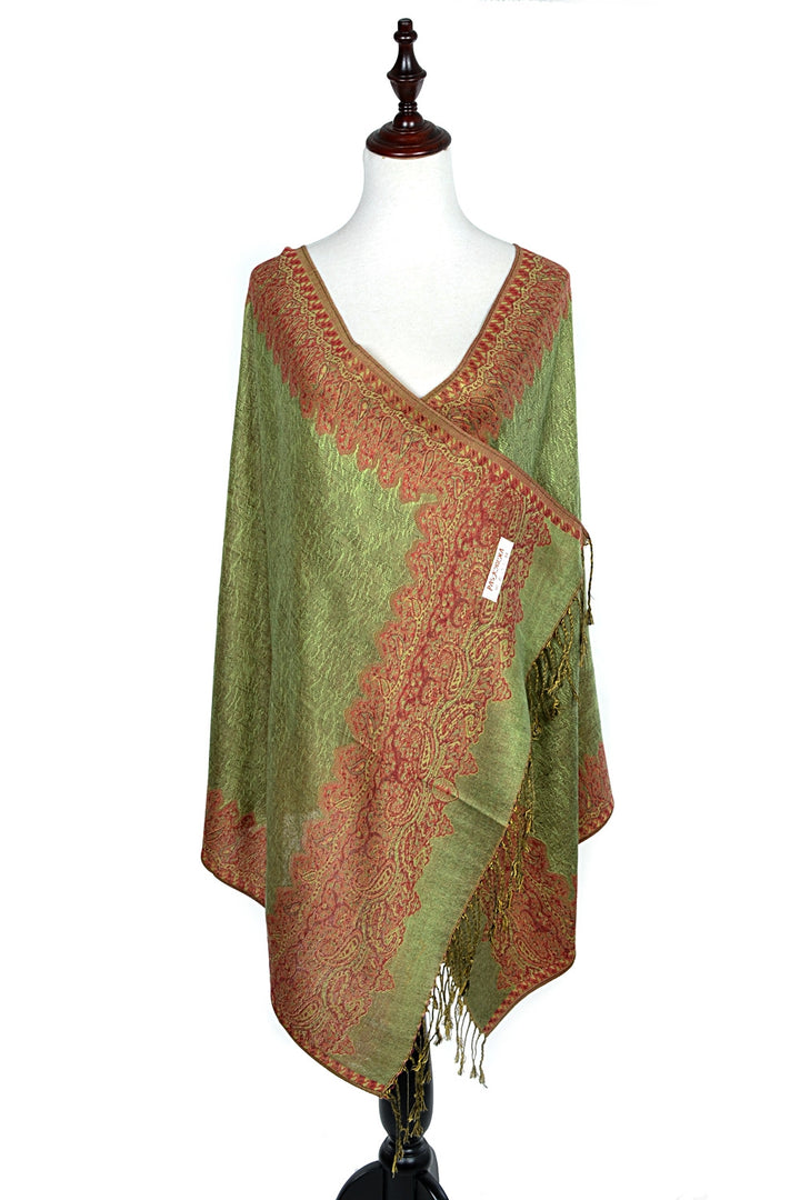 003_8 - One Piece Printed Pashmina Shawl Scarf