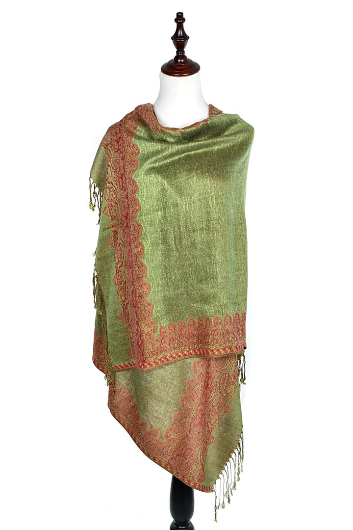 003_8 - One Piece Printed Pashmina Shawl Scarf
