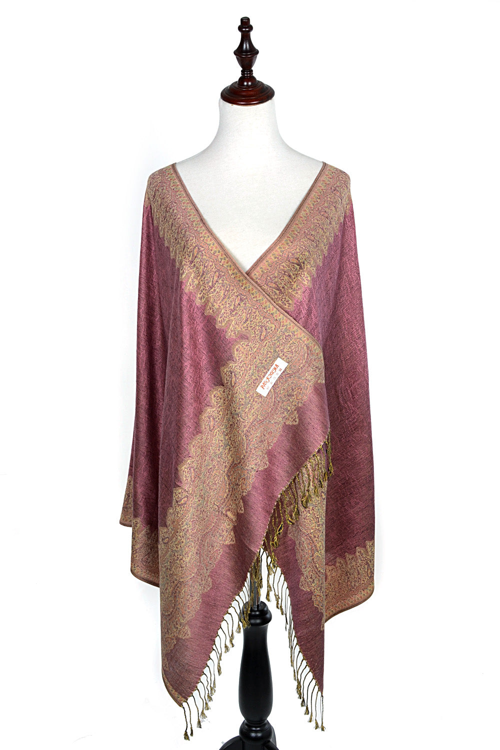 003_9 - One Piece Printed Pashmina Shawl Scarf