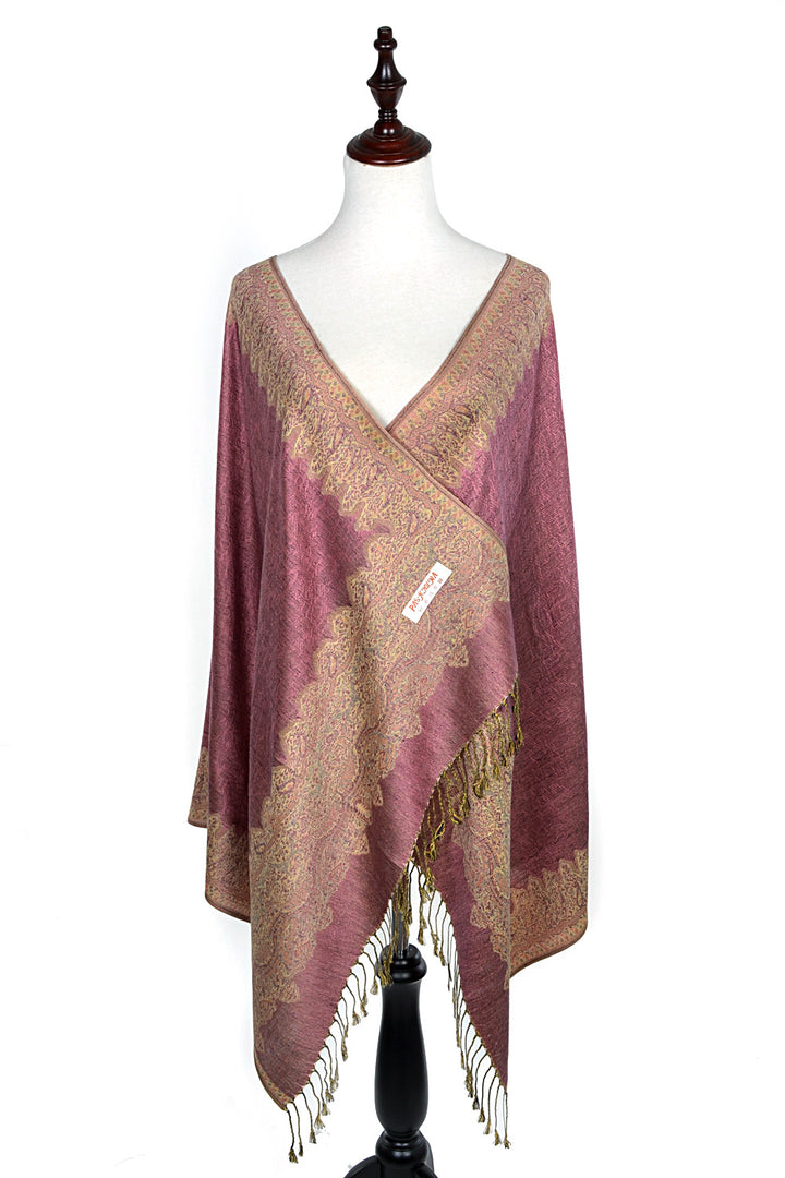 003_9 - One Piece Printed Pashmina Shawl Scarf