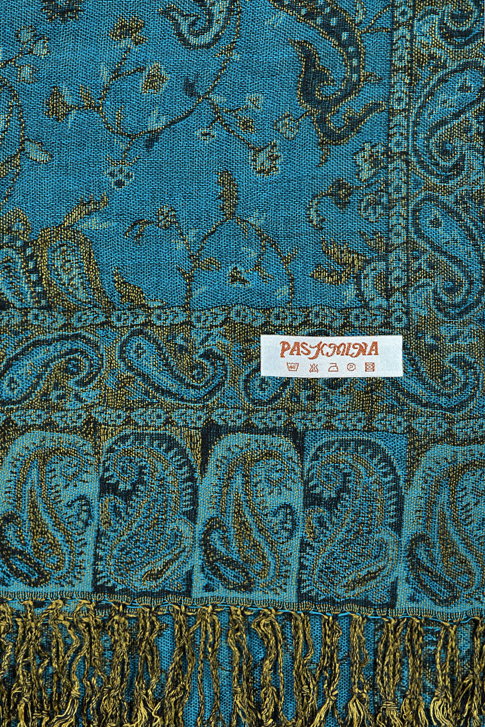 023_13 - One Piece Pasiley Print Pashmina Shawl Scarf