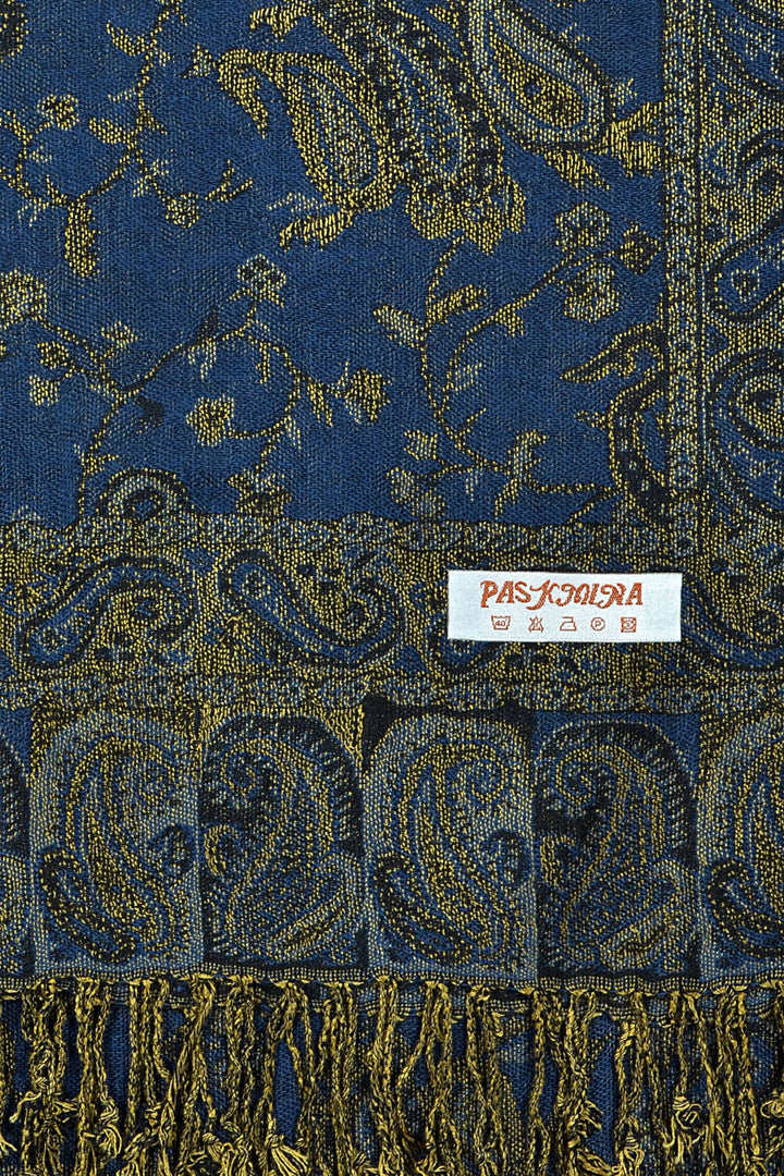 023_14 - One Piece Pasiley Print Pashmina Shawl Scarf